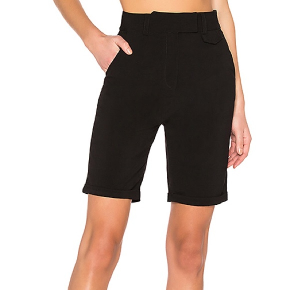 LPA Black Bermuda Shorts